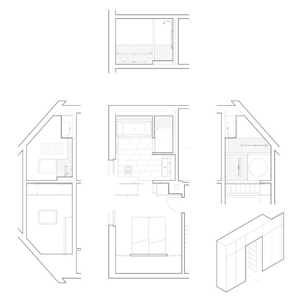 Schlafzimmer und Elternbad